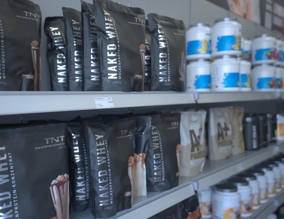 Nahrungsergänzungsmittel und Fitnessprodukte